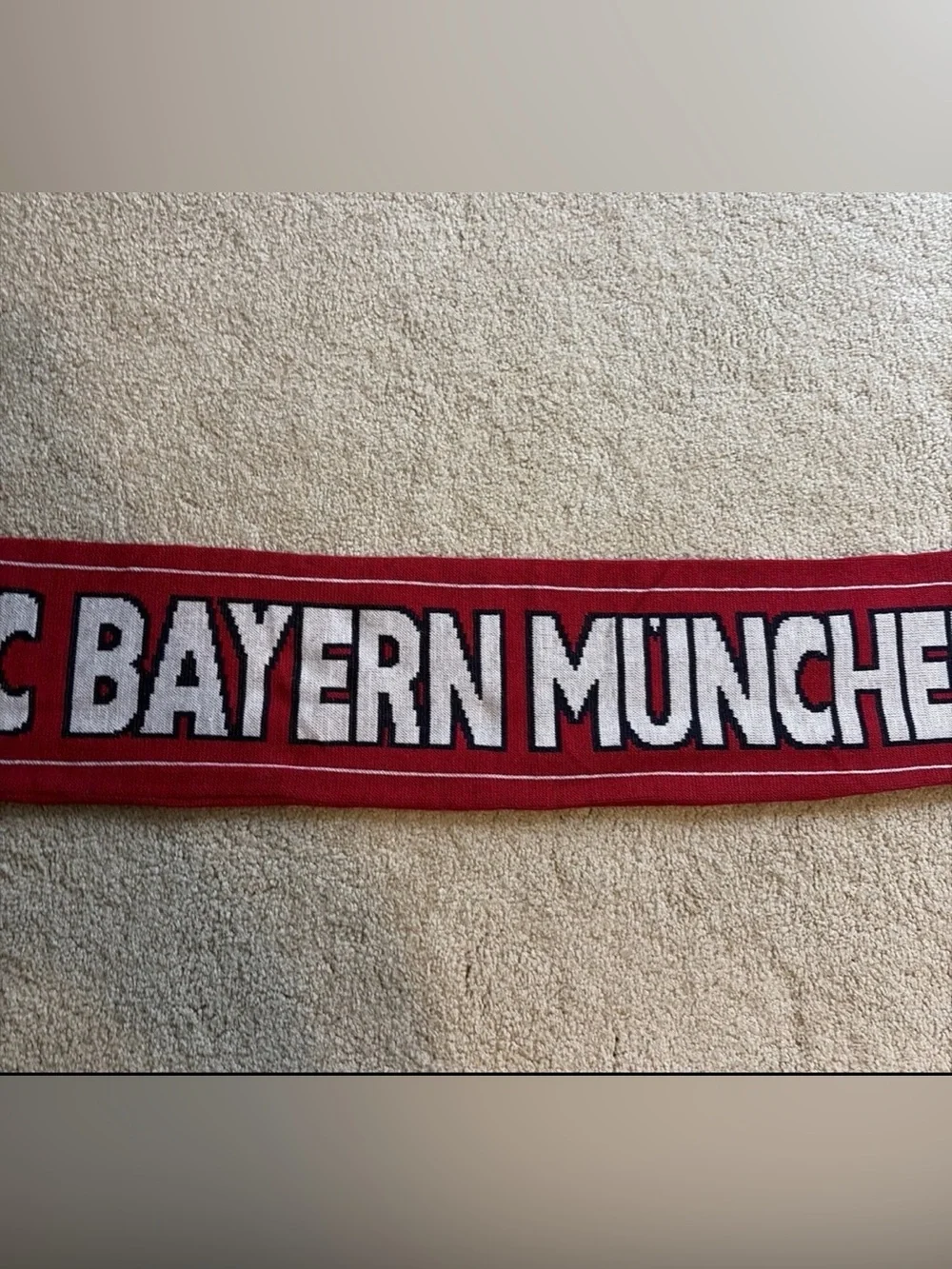 FC Bayern Munchen Munich Soccer Football Scarf